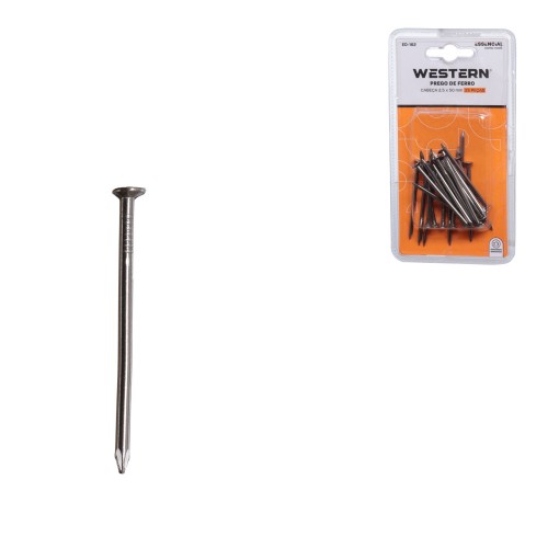 Prego ferro cbc 2.5x50mm 25pc