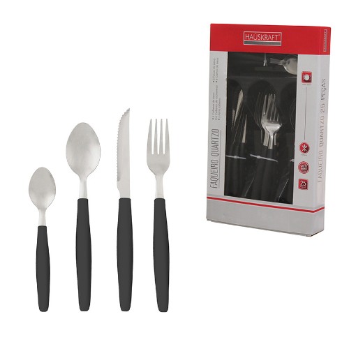 Faqueiro quartzo pt 25pcs