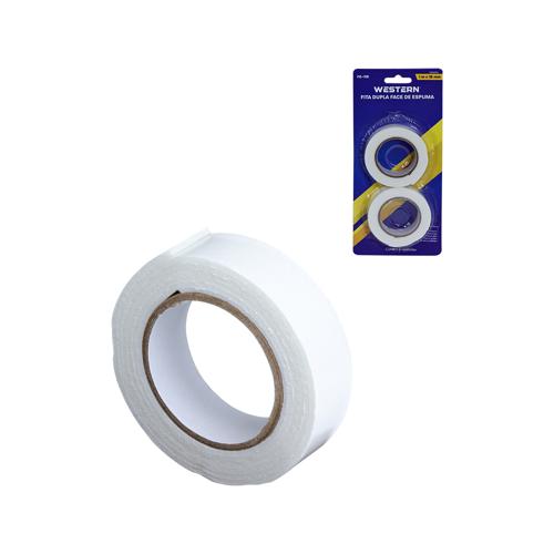Fita dupla face 1mx18mm 2pc