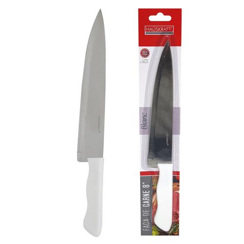 Faca carne in cb br blanc 8"