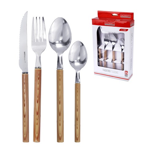 Faqueiro tijucas 24pc
