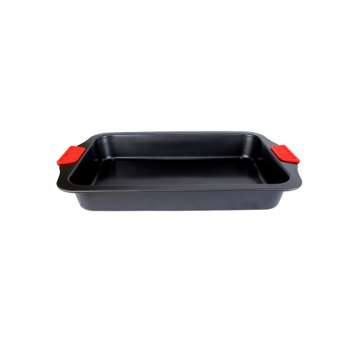 Assadeira alca silicone 28cm