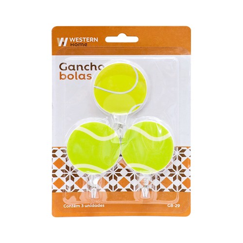 Gancho bolas 3pc