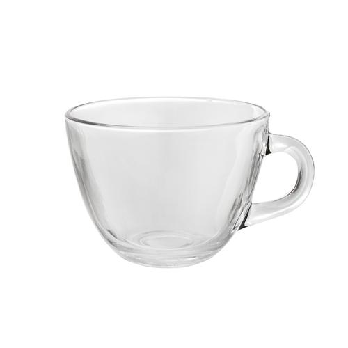 Xícara Para Chá De Vidro Sem Pires Brasília 230 ml 6 Peças - Hauskraft