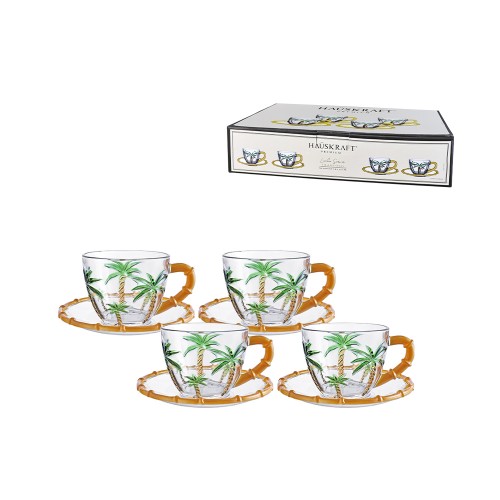 Xicara cha p tran cl 225ml 4p