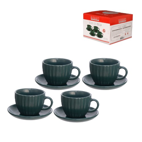 Xicara cha p bella vd 210ml 4p