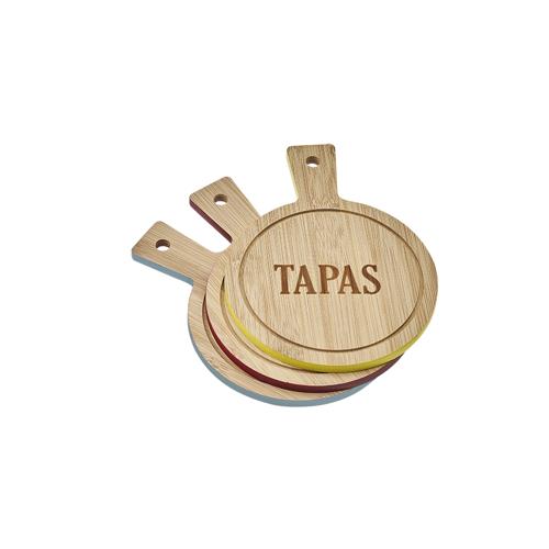 Mini tabua p/ queijo red 3pcs