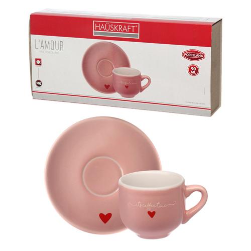 Xicara cafe lamour rs 90ml 6pc