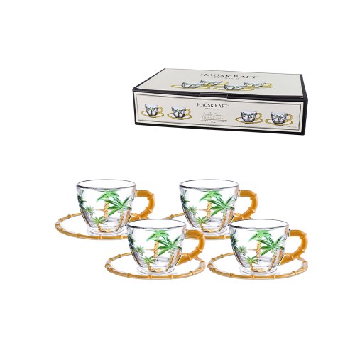 Xicara cafe p tran cl 100ml 4p