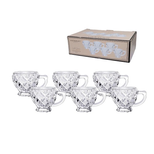 Xicara cafe diamond 100ml 6pc