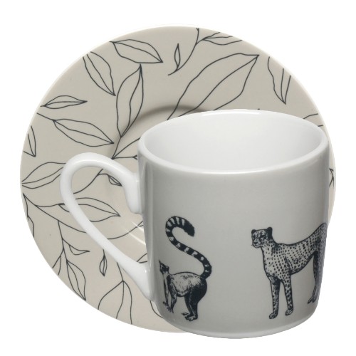 Xicara cafe p selva 80ml 6pc
