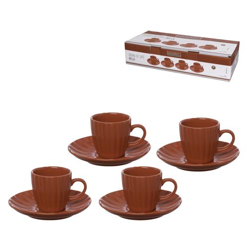 Xicara cafe p bella vm 90ml 4p