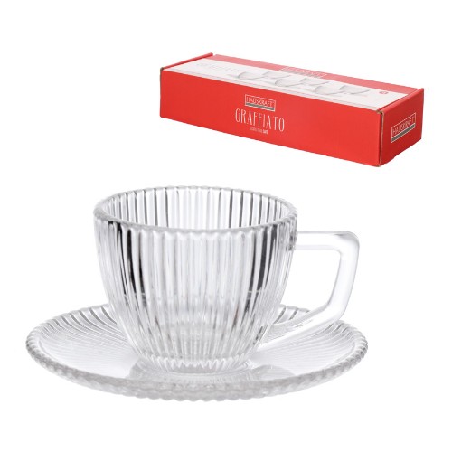 Xicara cafe p vdo gft 90ml 6pc