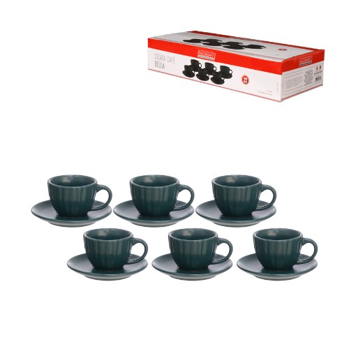 Xicara cafe p bella vd 90ml 6p