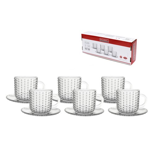Xicara cafe p vdo rat 90ml 6pc