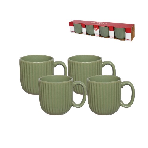 Xicara cafe crm gft 90 ml 4pc