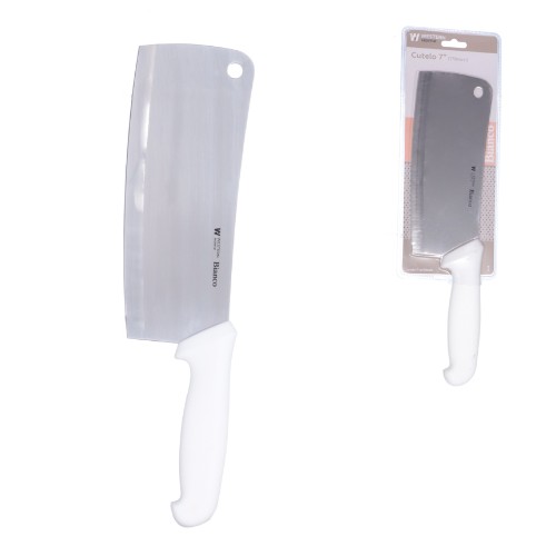 Cutelo inox bianco 7'