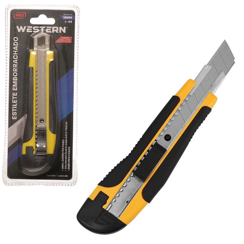 Estilete emborrachado 18mm