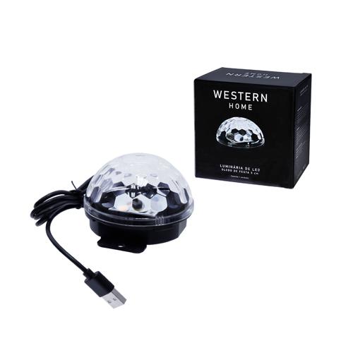 Luminaria globo festa usb 5cm