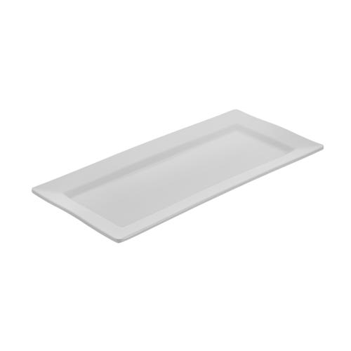 Travessa Retangular De Melamina Branca 43cm - Hauskraft