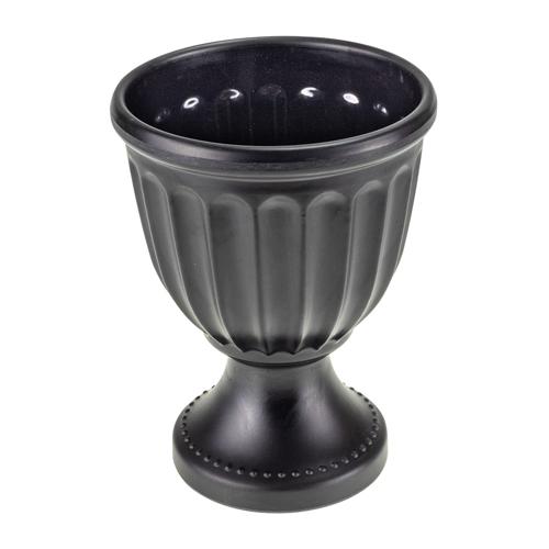 Vaso De Melamina Tulipa Preto 15cm - Hauskraft