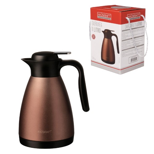 Garrafa term 1.0l coffee s/amp