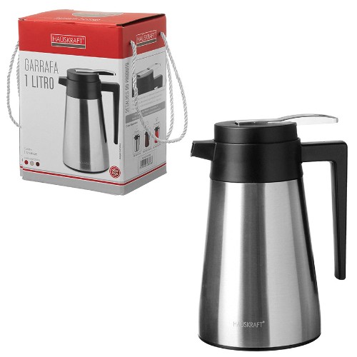 Garrafa term 1.0l inox s/ ampo