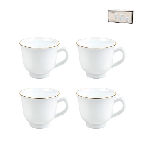 Xicara cha pure gold 4pc