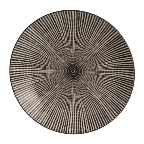 Prato s/mesa stripe pt 19.5cm