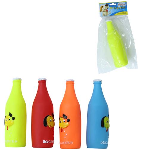 Brinq cao garrafa 20cm