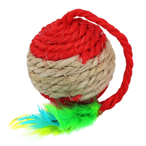 Brinq gato bola sisal