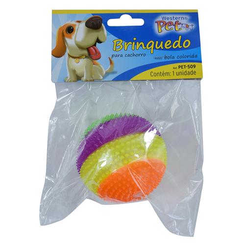 Brinq cao bola color c pino