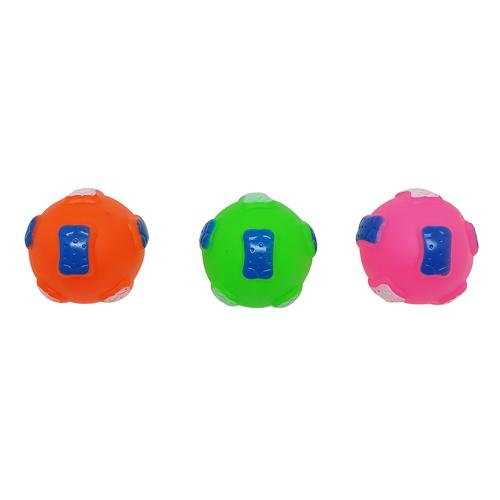 Brinq cao bola osso 6cm
