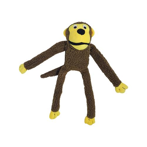 Brinq cao macaco pelucia