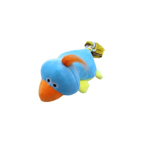 Brinq cao pato c corda