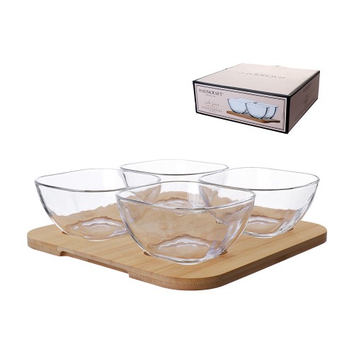 Petisqueira c base mona 4pc