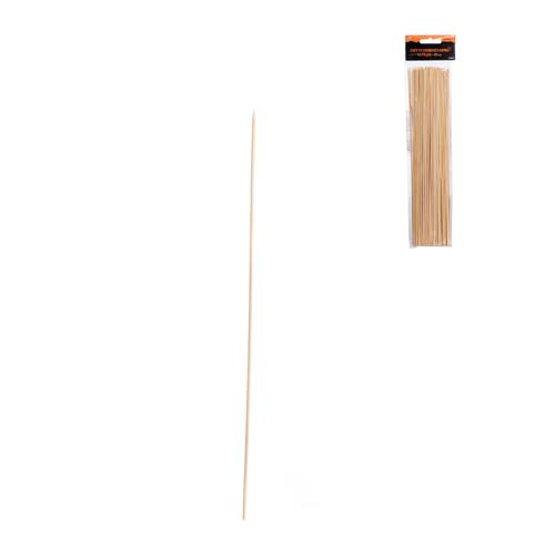 Espeto churras bambu 30cm 80pc