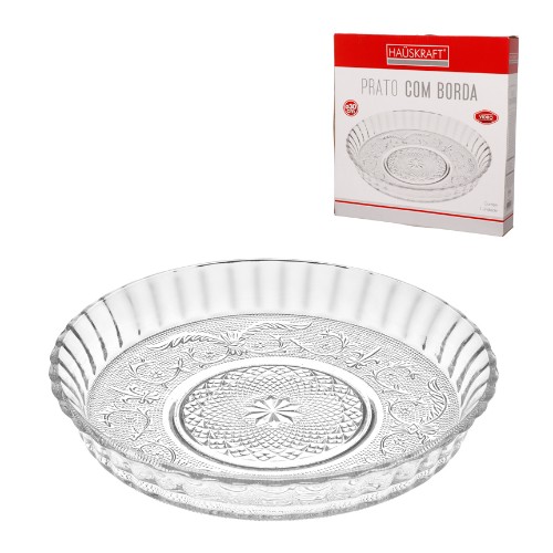 Prato com borda 30cm