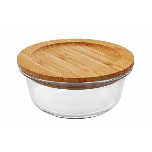 Pote herm c/ tampa bambu 400ml