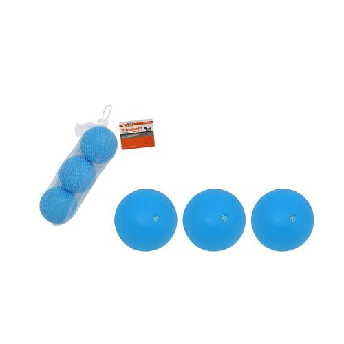 Brinq cao bolinha liso 3pcs