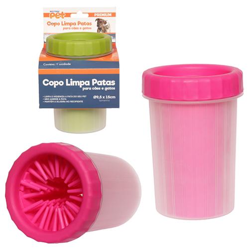 Copo limp patas caes 15cm