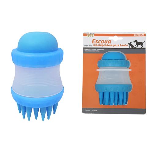 Escova massageadora banho az