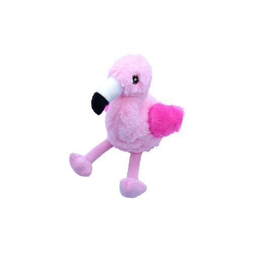 Brinq cao flamingo pelucia