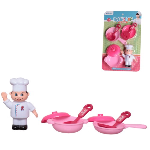 Kit cozinheiro little chef 8pc