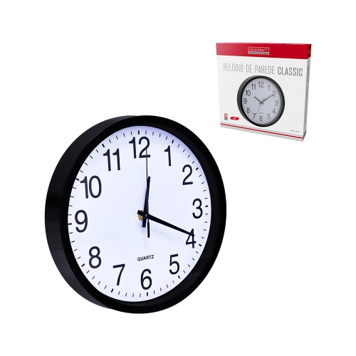 Relogio de parede clas pt 25cm