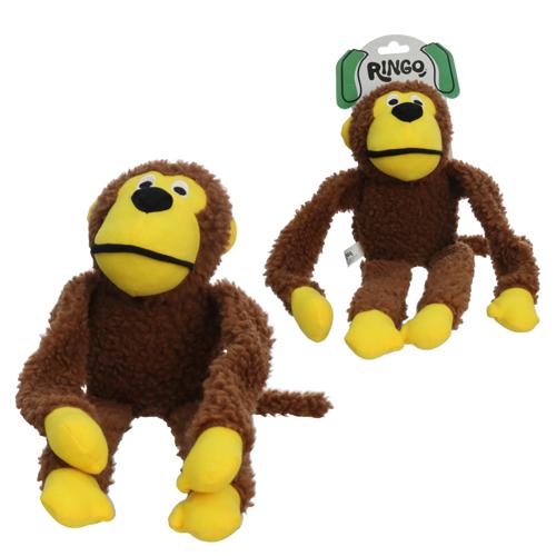 Brinq cao peluc macaco 45cm