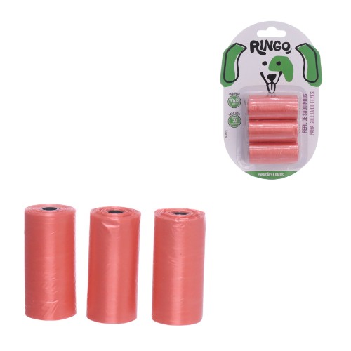 Refil saq colet fezes pet 3pc