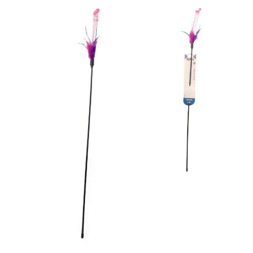 Brinq gato pena 64cm