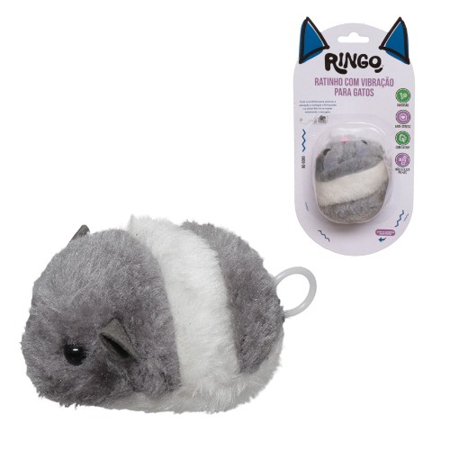 Brinq gato rato vbc 7cm