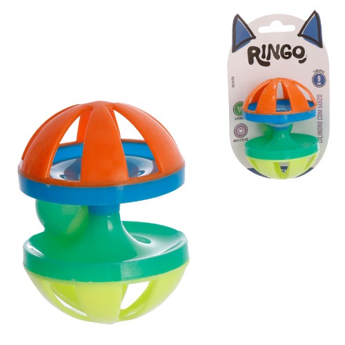 Brinq gato cilindro guizo 9cm